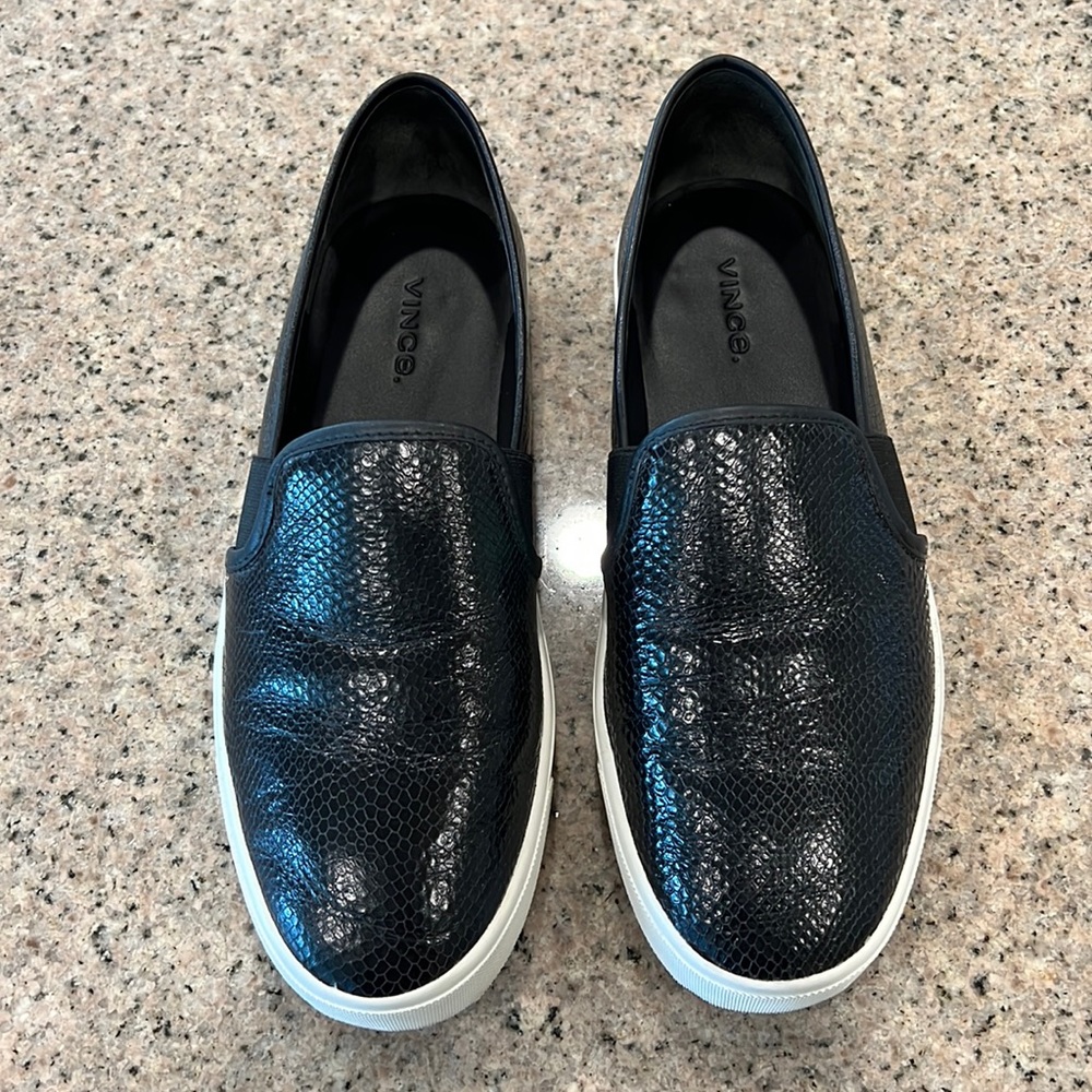 Vince blair perforated slip ons - Picture 2 of 9